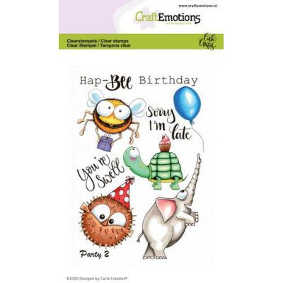 CraftEmotions Clear Stamps -  Party2